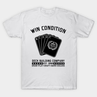 Win Condition Deck Building Company (Light Shirts) T-Shirt